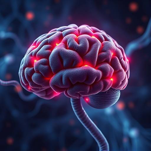 Image montrant un r√©seau neuronal stylis√©, repr√©sentant la recherche sur la maladie d'Alzheimer